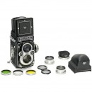 Rolleiflex 3,5 F 带附件   1971年