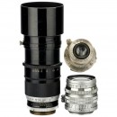 Leitz Telyt 4,5/20 cm,Summarit 1,5/5 cm,Elmar 3,5/50 mm
