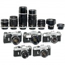 Lot Canon SLR Camera with Lense