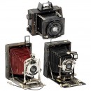 Ernemann: Klapp-Camera, 2台Heag XII