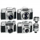 4部Agfa 单反相机