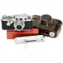 配带Leicavit的Leica  IIIf   1954年