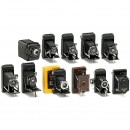 多部 Kodak 胶卷相机