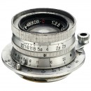 W-Nikkor 2.5/3.5cm M39     1953年