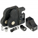 多个专业电影机的装备