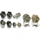 9盏摄影棚聚光灯, 1950–1975