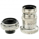Planar 3.5/35 mm and Triotar 4/85 mm for Contax