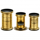 3个Steinheil Aplanat 镜头, 1866年