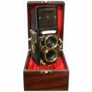 禄莱双反2,8F镀金相机 Rolleiflex 2,8 F Aurum, 1983年