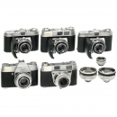 柯达Kodak Retina5台及镜头, 1954-60年