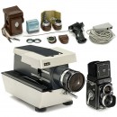 禄莱双反相机Rolleiflex 2,8 F Planar, 约1960年