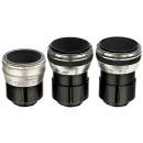 3支焦距4 cm的不同镜头 3 x Makro-Kilar 4 cm (Various)