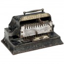 支票打印机The Standard Automatic Safety Punch       1887年