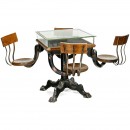 美国玻璃展示桌   1890年前后