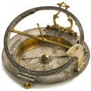 赤道日晷仪：Johan Martin in Augspurg, 约1710年