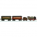蒸汽机车及2辆拖车 Märklin (轨距：0)