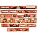 20辆货车和5个工具箱，Märklin (H0)，1965年前后