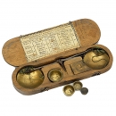 法国产硬币天平 (French Set of Coin Scale)