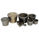 3个杯形嵌套砝码 (3 Nesting Weight Sets)