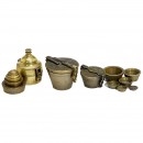 3个锅状嵌套砝码 (3 Nesting Weight Sets)