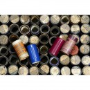 大约160个Blue Amberol滚筒留声机用的滚筒