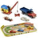 5辆铅皮玩具车, 1950年起