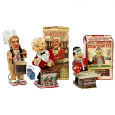 3个日产装电池的玩具