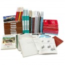 大量有关玩具铁路的产品目录