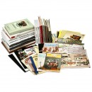 大量有关玩具和蒸汽机的文献