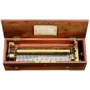 ‘Lecoultre Brechet’音乐盒带3个侧钟 约1850年