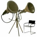 防空声波定位器, 约1940年