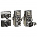 2 台 Rolleiflex 4x4 和 2台 Rollei 35