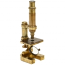 Early Leitz Brass Microscope, 1879