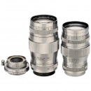 3 Canon Screw-Mount Lenses