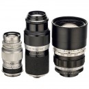 3 Lenses for Screw-Mount Leica