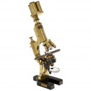 Messter Universal Bacteria Microscope with Eyepiece Turret, c. 1