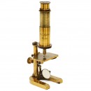 Brass Microscope by Ed. Messter, c. 1890