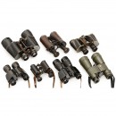 7 German Binoculars, from 1910