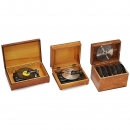 2 Thorens Disc Musical Boxes
