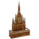 Musical Cathedral Clock by B.A. Brémond, c. 1870
