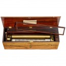 Hidden Drum and Bells Musical Box, c. 1860