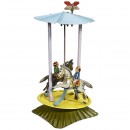 Tin Toy Horse Carousel by Tipp & Co, c. 1925