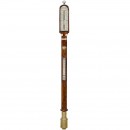 British Stick Barometer by Francis, c. 1860