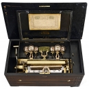 Expressive Zither and Bells Musical Box by Karrer, c. 1880