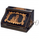 Rare Early Fusee Musical Movement by Ducommun-Girod, c. 1835