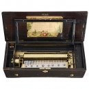 Harp Eolienne Musical Box by Bremond, c. 1880