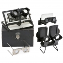 3 Carl Zeiss Stereo Viewers