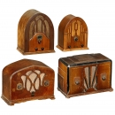4 American Valve Radios, 1931–32