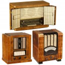 3 German Tube Radios