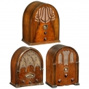 3 American Tube Radios, c. 1932